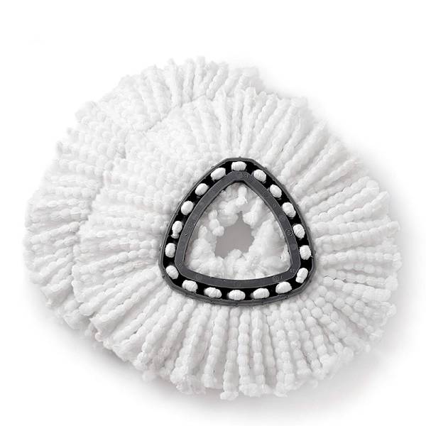 4 stk. passer til O-Cedar/Vileda Swivel Mop Heads Triangular Cotton Th
