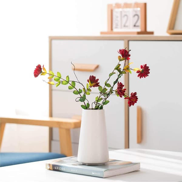 Keramisk vas - Blomvas minimalism stil för modernt bord
