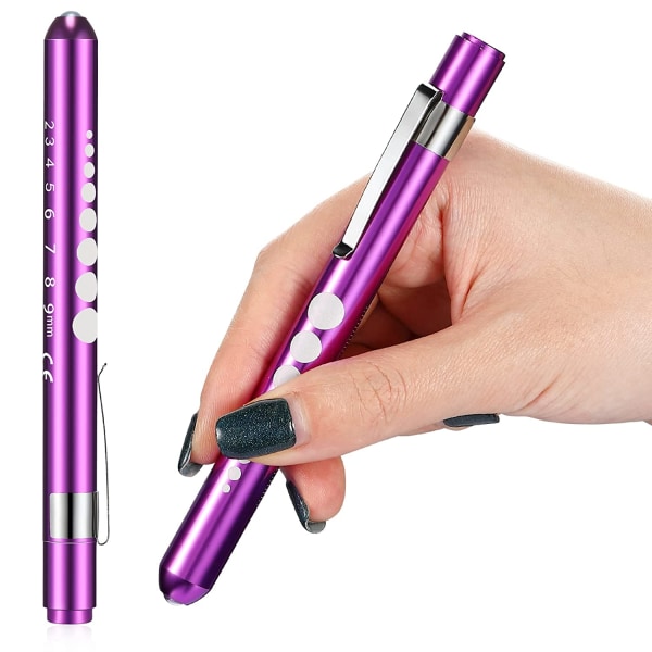 Sykepleier LED Penlight Mini Gjenbrukbar Pen Lomme Liten Pen Light Torch