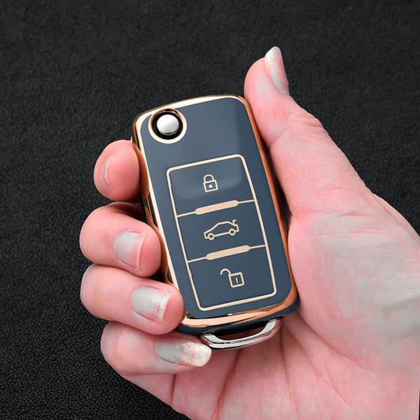 Bilnøglecover til VW Golf 3 nøgleboks/nøgleetui til VW Polo,