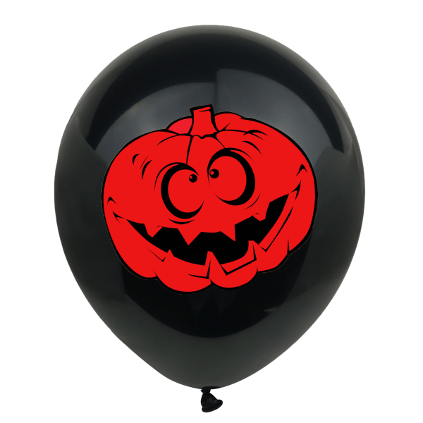 70 stk Halloween Ballongdekorasjon Sett Svart Ballong Heks