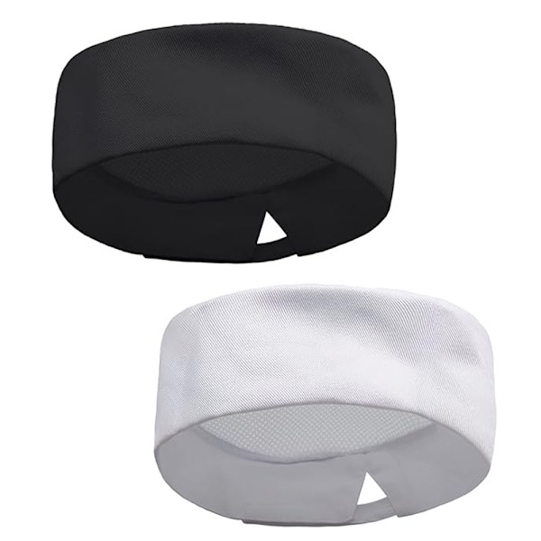 2-pack Kockmössor för Män Kvinnor med Ventilerande Mesh Överdel Justerbar Tvättbar Slitstark Kockmössa för Hemmakök Restaurang