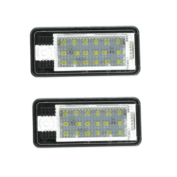 Soveltuva lisenssilamppu audi A3 S3 A4 S4 A6 C6 A8 S8 Q7 LED