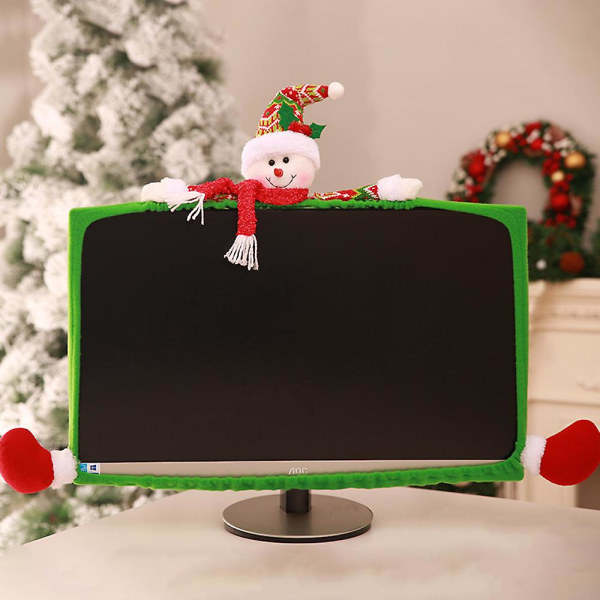 Julecomputer laptop skærm bezel cover TV skærm cov