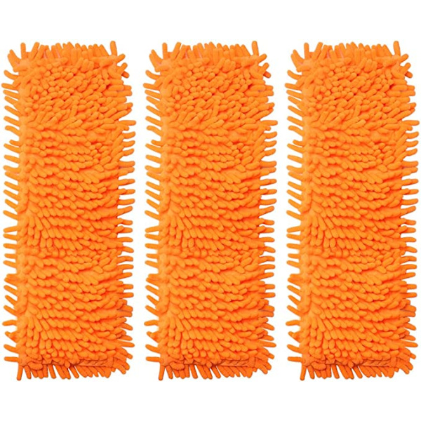 Tilbagekaldelig Mikrofiber Gulvvaskemoppe (x3 Udskiftningsmopper)