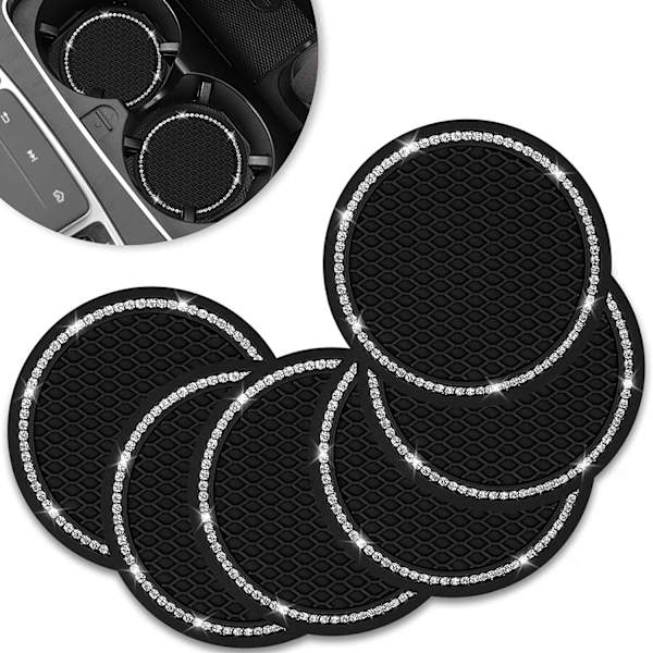 Bilkopholder Coaster, Universal Gummikopholder Interiør