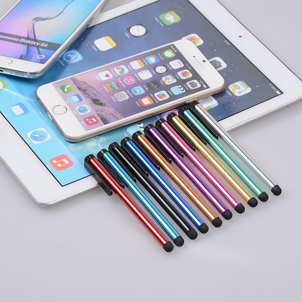 10-pak Stylus Touchpen i Metallic - multicolour