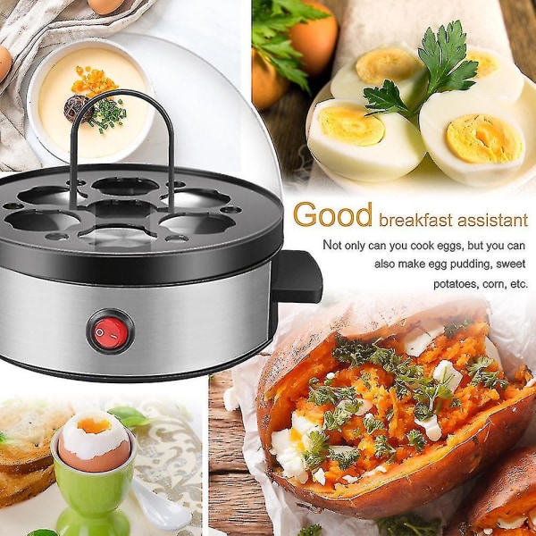 Multifunksjonell eggekoker Mini Egg Steamer Husholdningsapparat G