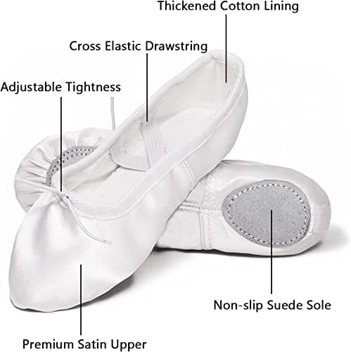 Ballet Sko Split Sole Dansesko Yoga Sko Ballet Pumps Slip