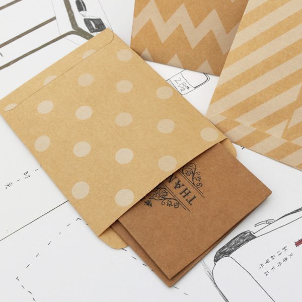 Brune papirposer, 30 stk kraft papirposer gaveposer papir brune
