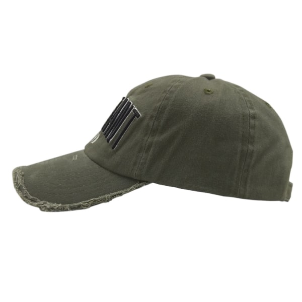 Baseballkeps hiphop broderad anka tunga hatt(sliten ve