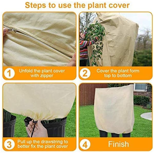 (120x180cm) Vinterdækken til planter Vinterdækken Plantebeskyttelse