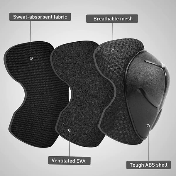 Knäskyddssats för barn, 6 i 1-kit Skyddsutrustning Knä armbåge skydd