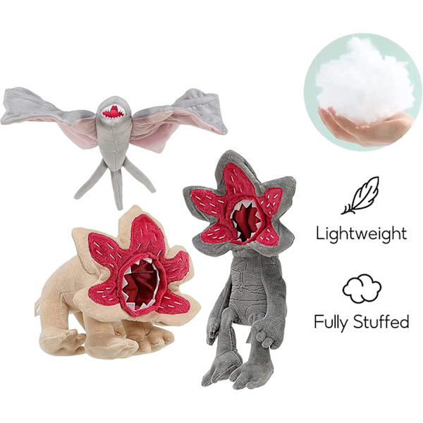 Stranger Monster Things Demogorgon Pehmolelu (Beige)
