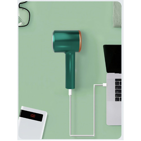 En grøn husholdningsuld kugle trimmer USB genopladelig bærbar sw