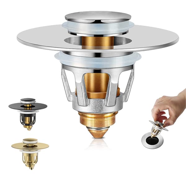 1 stk. håndvasksifon med kondensfilter Universal Siphon f