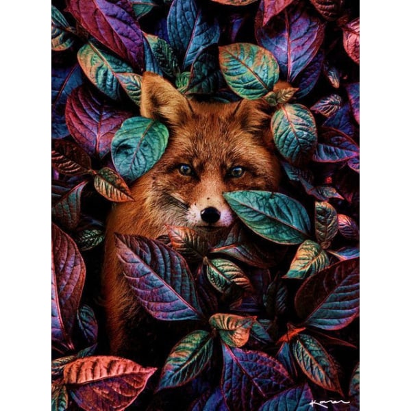 30x40cm 5D DIY Diamond Painting Full,C#Série Animaux,DIY Diamond