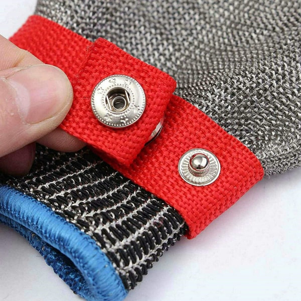 Kuttresistente hansker, hagehansker, rustfritt stålnett,