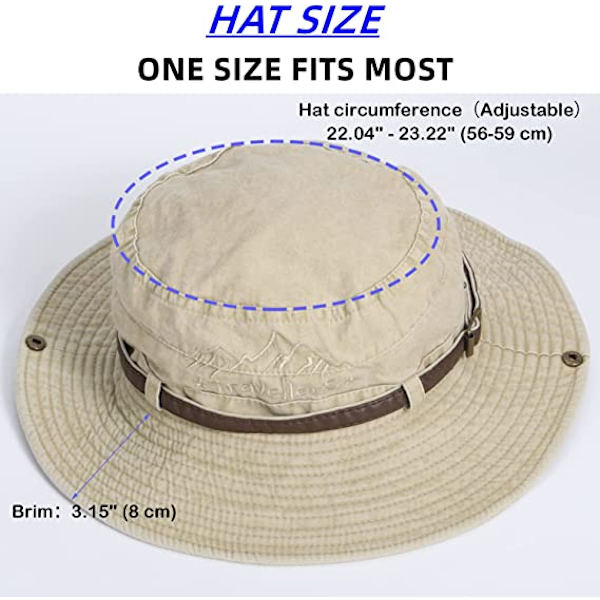 Men Foldable Sun Hat Safari Hat Anti UV Outdoor Mountaineeri