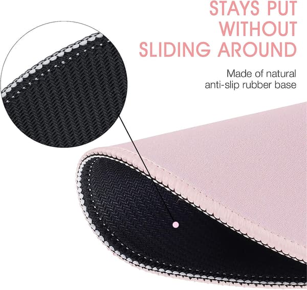 3 stk runde musematte 22 * ​​22cm, musematte med sklisikker gummi