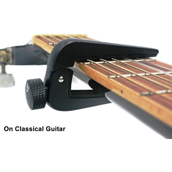 Universal gitar capo, legering gitar capo med justerbare skruer