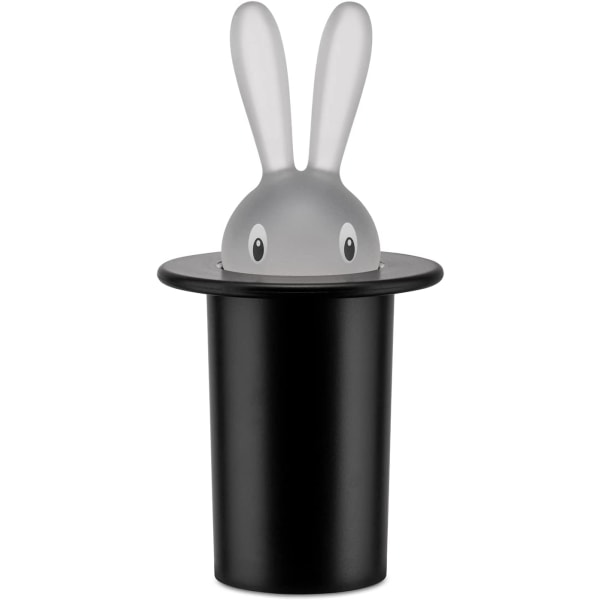 (Black) Magic Rabbit Thermoplastic Resin Toothpick Holder, Toothp