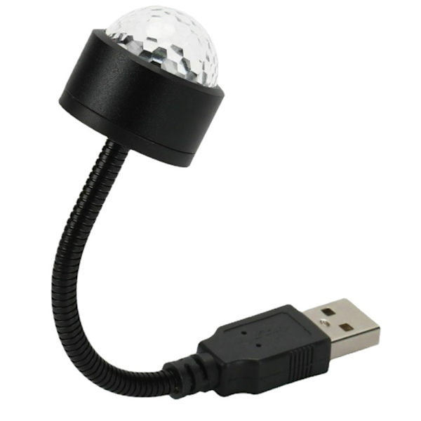 Fargerik LED-atmosfæretrykk for bil