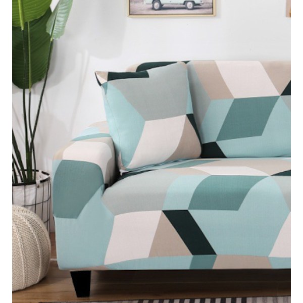 Sofaovertræk 2 Personers 145-185cm Sofaovertræk med Armlæn Moderne Uni