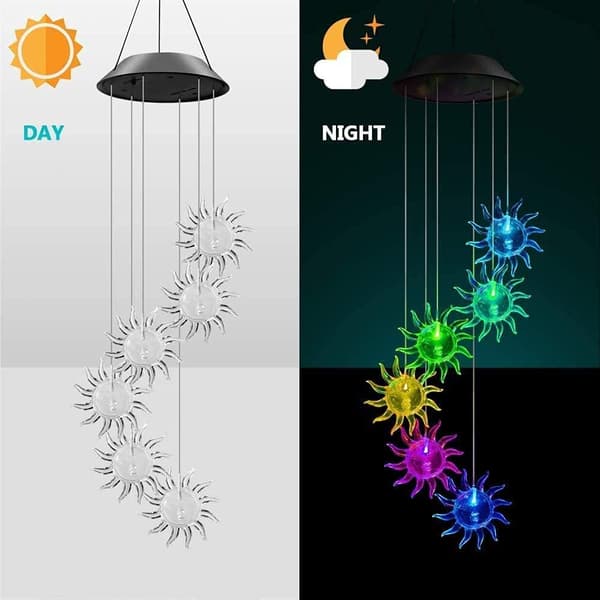 LED-aurinkokello puutarhaan, terassille, ulkoilmakello moottorille