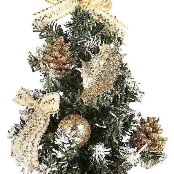 Dekorationer d'arbre de Noël de table, arbre de pin de Noël artifi
