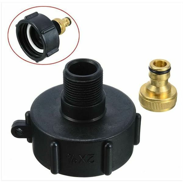 IBC Adapter med 3/4\" S60x6 IG-stik til IBC Regnvandstank