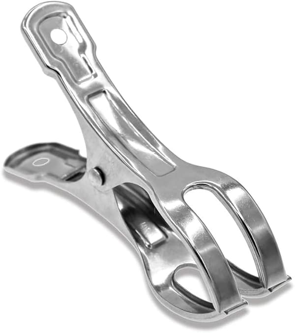 (11cm) 10-pak Robuste klesklyper PEG Metallklype