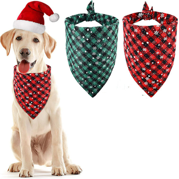 3 kappaletta koiran bandana joulu lemmikki huivi kolmio liivi bandana