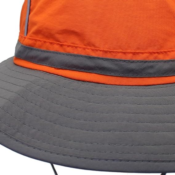 Tvåfärgad Fiskehatt Reflekterande Solhatt Sommarresehatt för