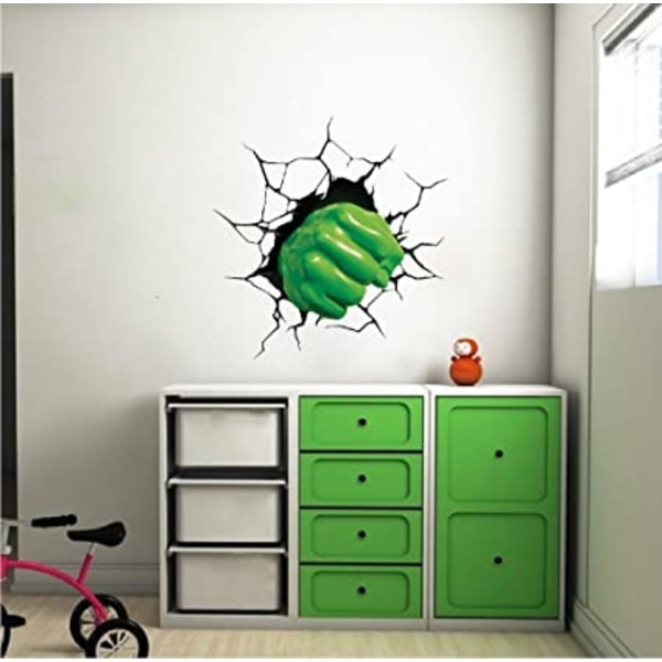 Wall Decals Hulk Home Decor - Hulk Fist Avengers Smash Wall