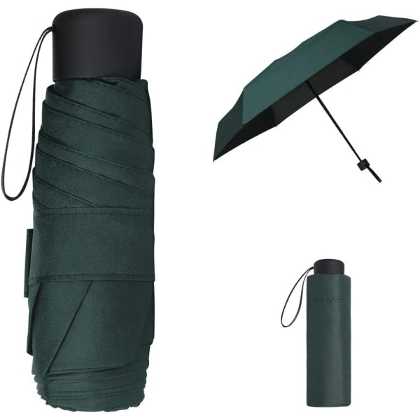 Green-Folding Umbrella,Mini Sun Umbrella,Pocket Umbrella & Trave