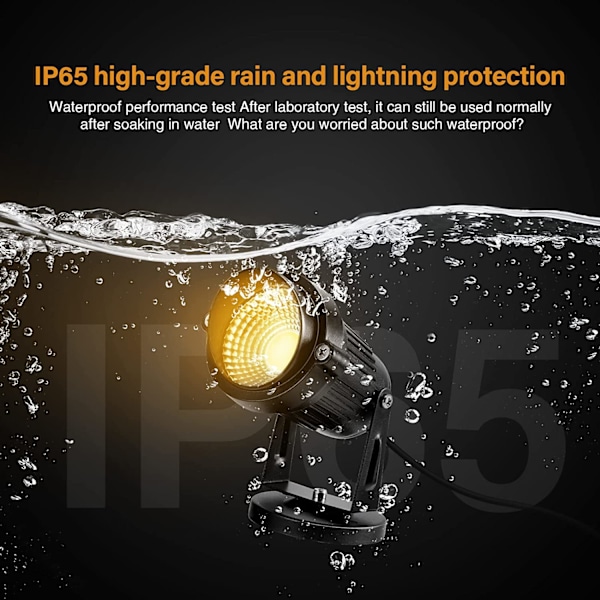 Maisemavalaisin - 5W 110V ulkovalaisin - vedenpitävä IP65