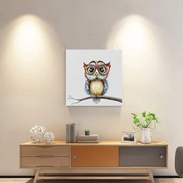 5D Diamond Embroidery Full Kit, Full 5D Diamond Painting Owl, DI