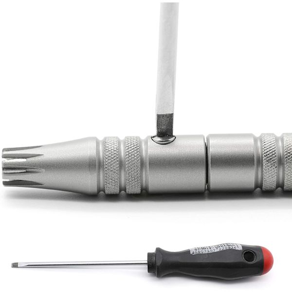 Næsehårstrimmer i rustfrit stål（7,7*0,7cm） - Ingen batterier