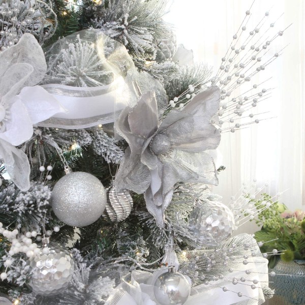 15 grener juletre krans vintreet DIY dekorativ tilgang