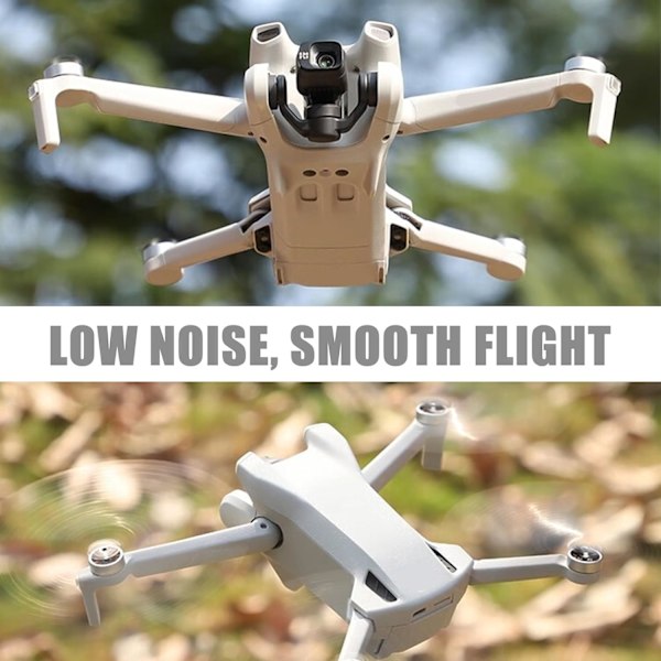 (Blå) 24 st Propellrar för DJI Mini 4 Pro/Mini 3 Pro Ersättningspropellerblad Lågt Ljud Vingar 6030F för DJI Mini 4 Pro/Mi