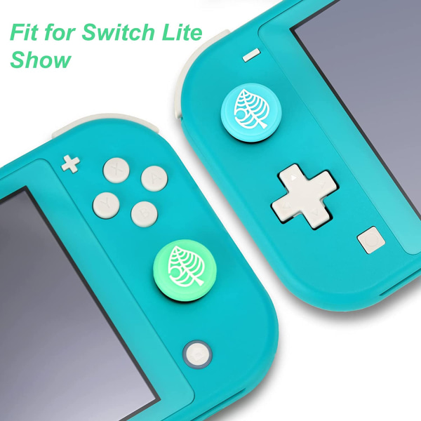 Søte tommelfingerhetter for Nintendo Switch/Lite/OLED-kontroller (L