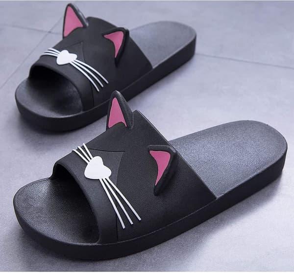 Damtofflor Mules Sommar Hem Dusch och Badtofflor Tofflor
