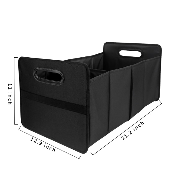 54*35*28cm foldbar kuffert, sort foldbar bagagerumstaske, indkøbsba