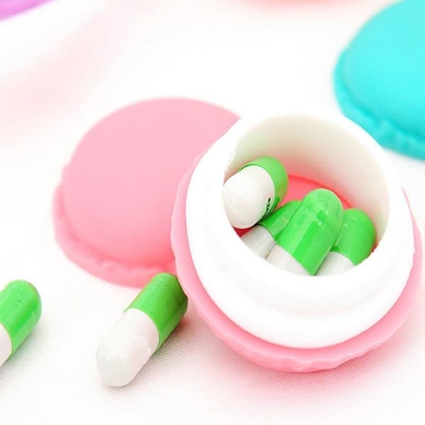 Boks Liten Oppbevaringsboks Oppbevaringsbokser Organizer Macarons Form for