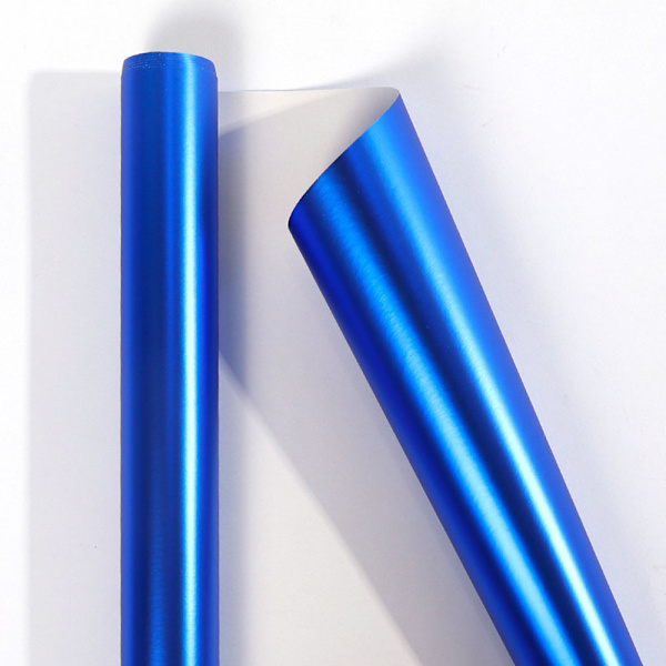 Presentpapper för bröllop, födelsedag, jul (blå)