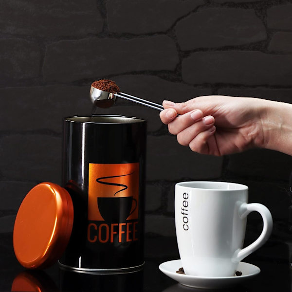 Rostfria kaffeskedar - Mätsskedar för te, kaffe