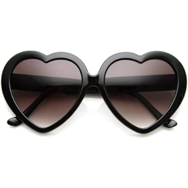 Hjerteformede solbriller Søde Trendy Love Fashion Eyewear til Wom