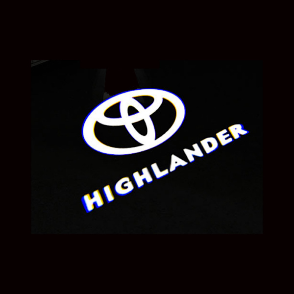 2 kpl Toyota-tervetuliaisvaloa Camry Highlander Prad L