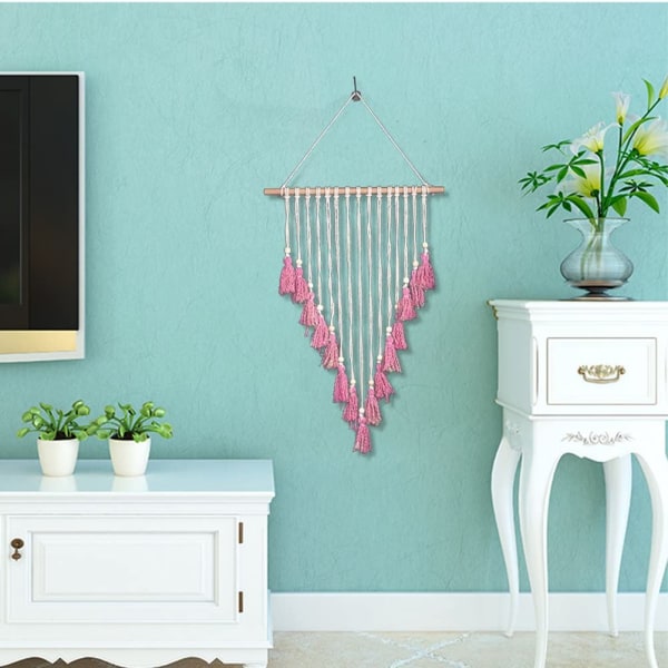 Macrame Vægophæng Gobelin Stof Gobelin Boheme Chic Geom